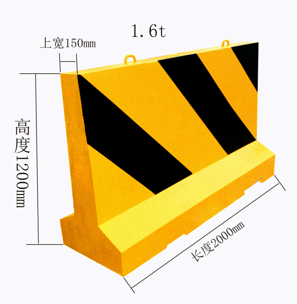 滨海小区水泥隔离墩